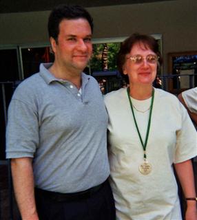 Andy Klyde and Denise Billen-Meija at the 
2003 High Chaparral Reunion