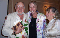 with High Chaparral fans Charlotte and Ariel