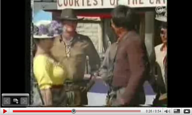 Perlita and Manolito in High Chaparral episode Champion of the Western World (video)