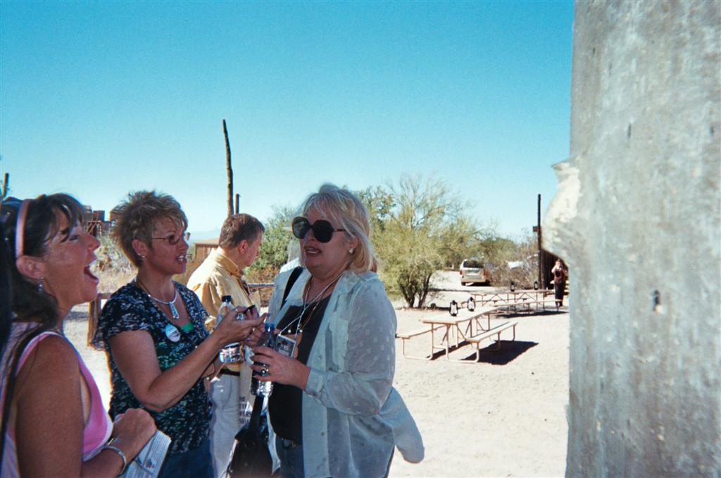 Susan McCray, Cyrstal Hudson, Penny McQueen at The High Chaparral