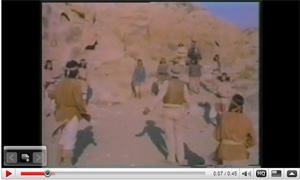 John Cannon Learns speaks with Cochise in The High Chaparral